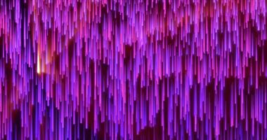 resumen púrpura energía brillante líneas lloviendo abajo futurista de alta tecnología antecedentes foto