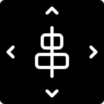 solid icon for align vector