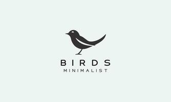birds pigeon sparrow logo vector icon design