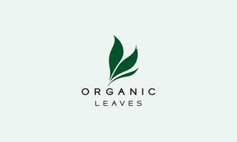 Organic tree logo vector icon design