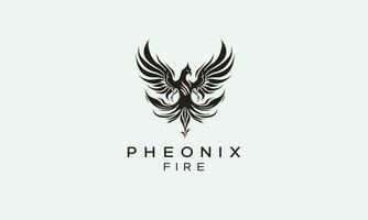 Phoenix Eagle bird vector illustration design