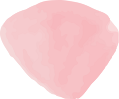 rosa astratto forma acquerello png