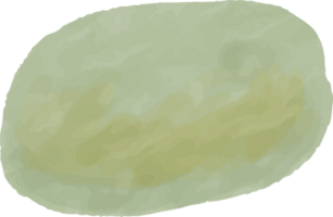 verde astratto forma acquerello png