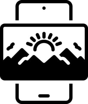 solid icon for wallpapers vector