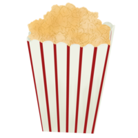 låda av popcorn png