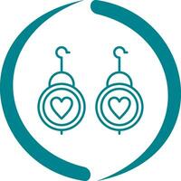 Earrings Vector Icon