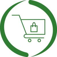 Unique Cart Vector Icon