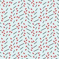 A beautiful hand drawn seamless pattern Vector illustration