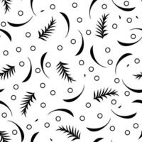 A beautiful hand drawn seamless pattern Vector illustration