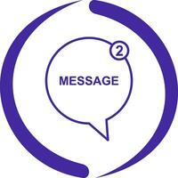 Message Bubbles Vector Icon