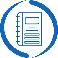 Notebook Vector Icon