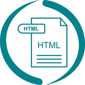 HTML Vector Icon