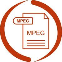 MPEG Vector Icon