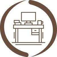 Desk Vector Icon