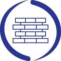 Unique Bricks Vector Icon