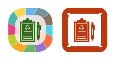 Medical Record Vector Icon