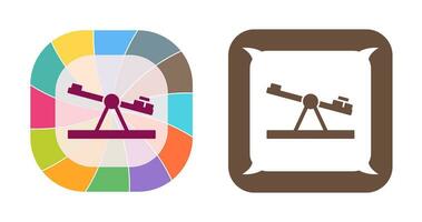 Seesaw Vector Icon