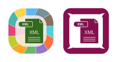 XML Vector Icon