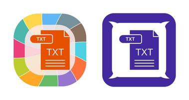 TXT Vector Icon