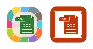 icono de vector de documento