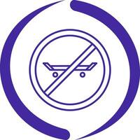 No Skating Vector Icon