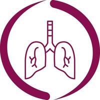 Lung Vector Icon