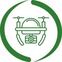 Camera Drone Vector Icon