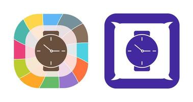 icono de vector de reloj de pulsera