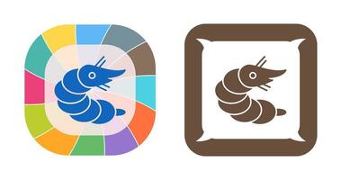 Shrimp Vector Icon