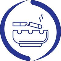 Broken Cigarette Vector Icon