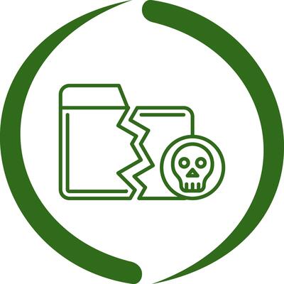 Infected Files Vector Icon