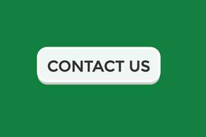 new contact us modern, website, click button, level, sign, speech, bubble  banner, vector