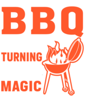 BBQ T-shirt Design. png