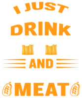 barbacoa camiseta diseño. png