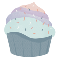 cute cartoon cupcake png