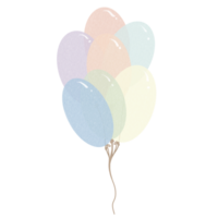 cute balloons party png