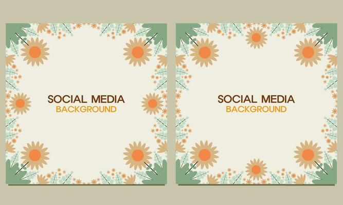Social Media Poster Background Vector Art, Icons, and Graphics for Free