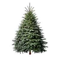 Hd close up christmas tree ai generative png