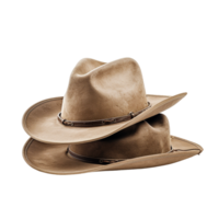 Cowboy zwei Hüte ai generativ png