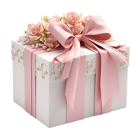 Gift box for mother day ai generative png