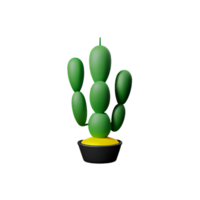 succulento 3d interpretazione icona illustrazione png