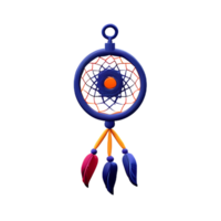 dream catcher 3d rendering icon illustration png