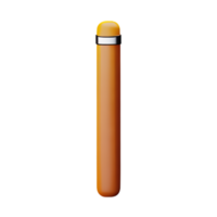 stick 3d rendering icon illustration png