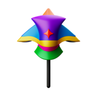 mardi gras 3d rendering icon illustration png