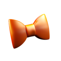 bow tie 3d rendering icon illustration png