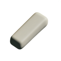 eraser 3d rendering icon illustration png