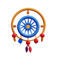 Traum Fänger 3d Rendern Symbol Illustration png