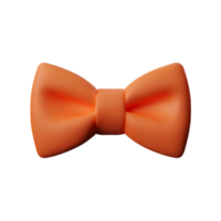 bow tie 3d rendering icon illustration png