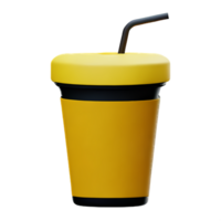 limonata 3d interpretazione icona illustrazione png