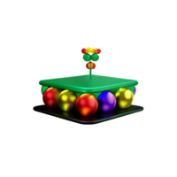 mardi gras 3d rendering icon illustration png